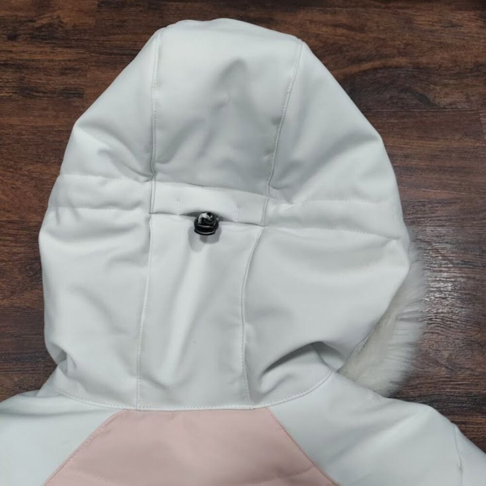 Sweaty Betty Method Hybrid Ski Jacket Faux Fur Hood Women's M, No Belt - Picture 6 of 15